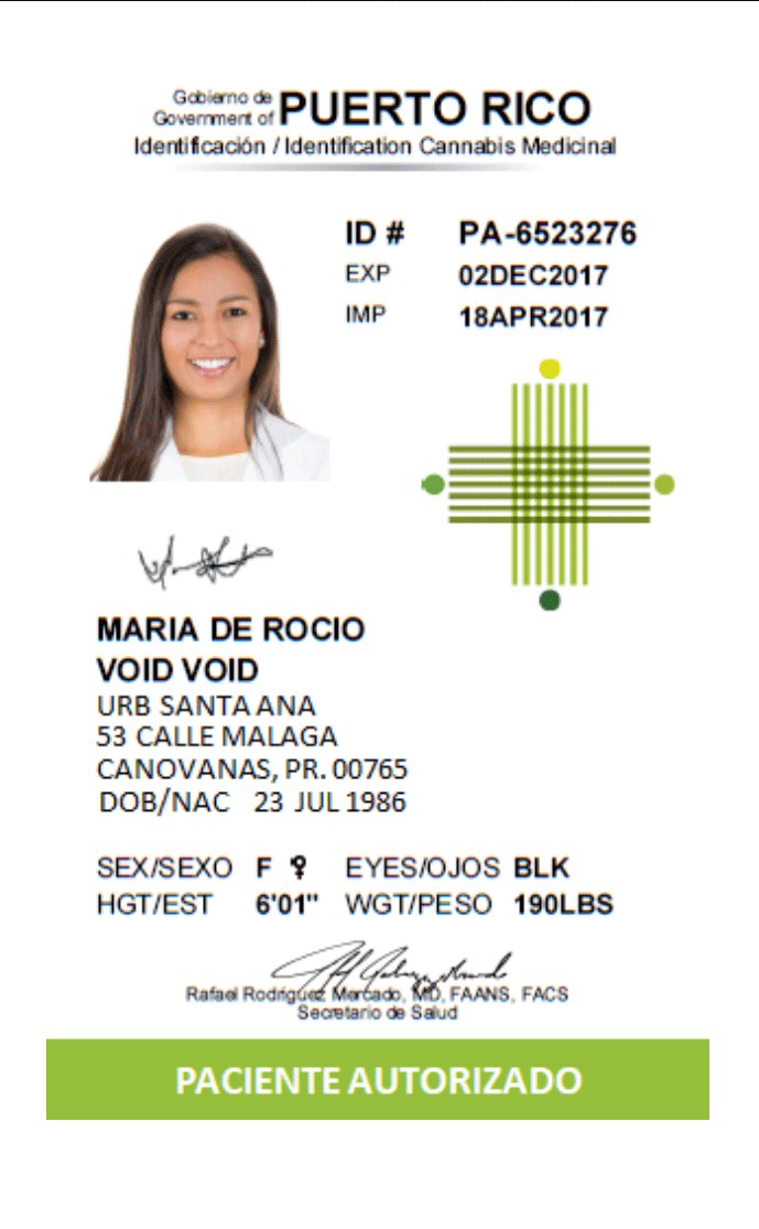 Licencia de paciente